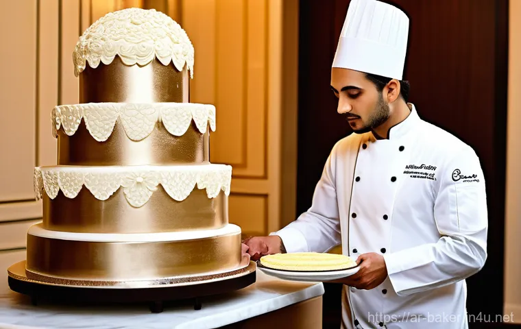 제과제빵 업계 연봉 분석 - **Home Baker to Entrepreneur with a Modern Twist**
    "A vibrant, warm image of a young Arab woman,...