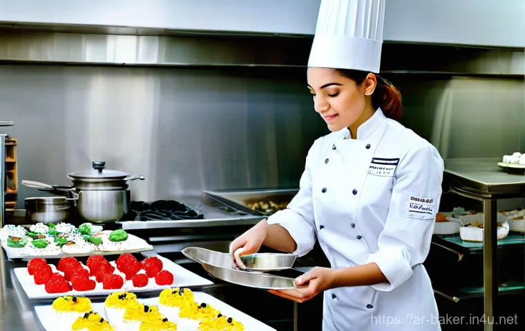 제과제빵 자격증 종류와 차이점 - **Prompt 1: The Aspiring Patissier's Journey to Professionalism**
    "A vibrant, dynamic scene insi...