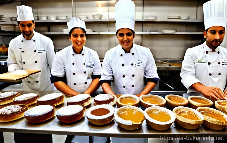 제과제빵 자격증 종류와 차이점 - **Prompt 1: The Aspiring Patissier's Journey to Professionalism**
    "A vibrant, dynamic scene insi...